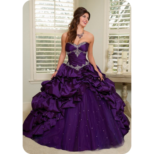 vestido morado 3